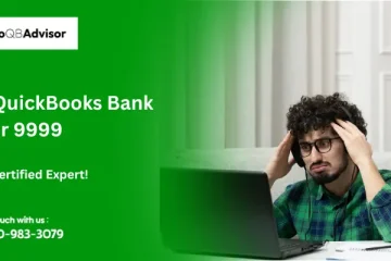 Fix QuickBooks Bank Error 9999