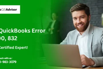 Fix QuickBooks Error 6000, 832