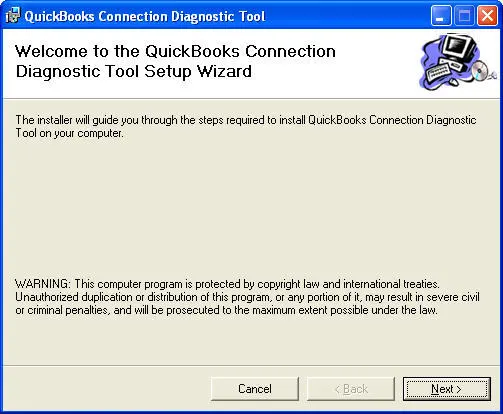 quickbooks connection diagnostic tool