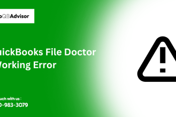 QuickBooks File Doctor Not Working