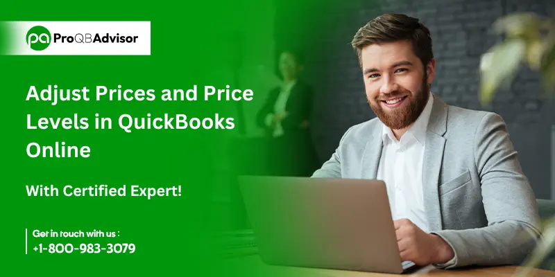 Adjust Prices and Price Levels in QuickBooks Online