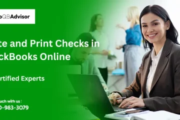 Write and Print Checks in QuickBooks Online