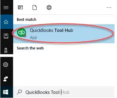 Access QuickBooks Tool Hub and Run the Quick Fix My Program Feature