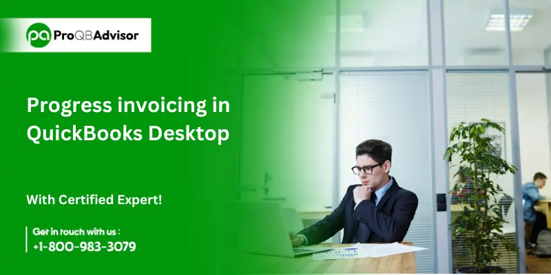 Progress invoicing in QuickBooks Desktop