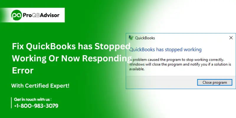 QuickBooks has Stopped Working