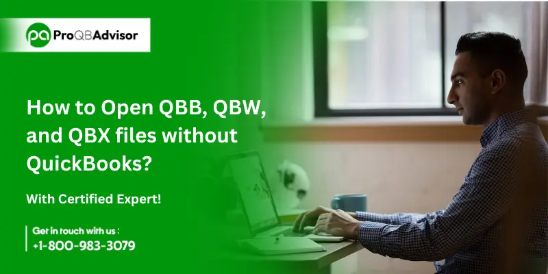Open QBB, QBW, and QBX files without QuickBooks