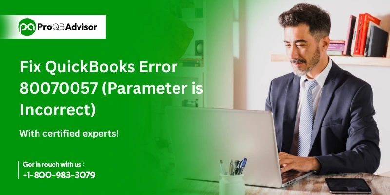 QuickBooks Error 80070057