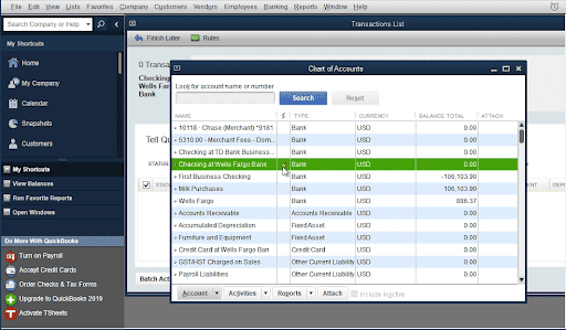importing a Web Connect file