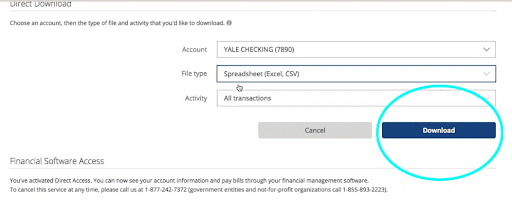 save it in CSV format