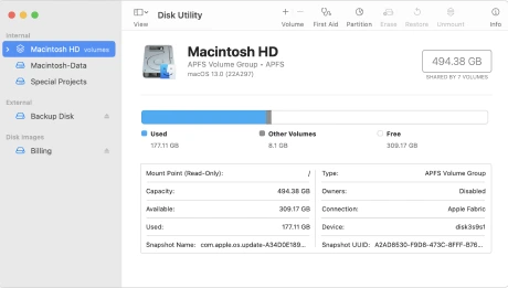 Disk Utility