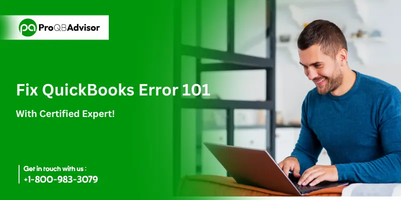 Fix QuickBooks Error 101