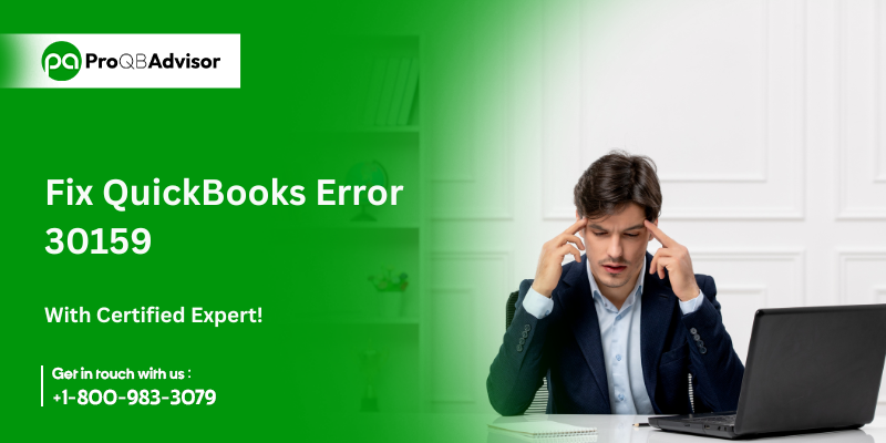 Fix QuickBooks Error 30159