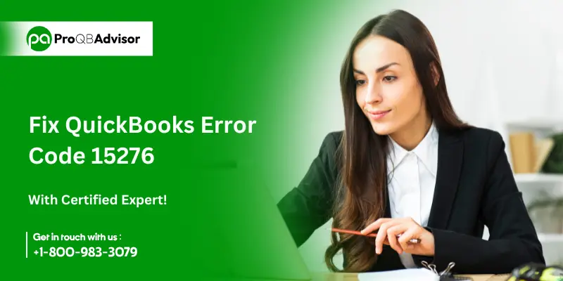 QuickBooks Error 15276
