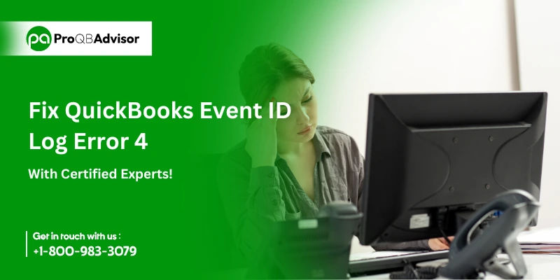 QuickBooks Event ID Log Error 4