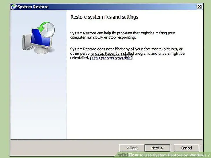 System Restore