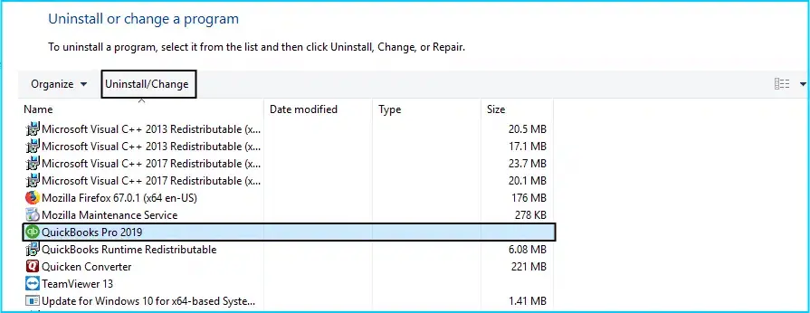 Uninstall Programs
