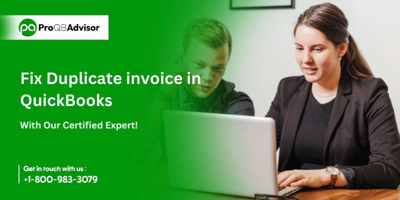 Fix Duplicate invoice in QuickBooks