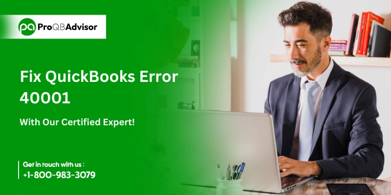 Fix QuickBooks Error 40001