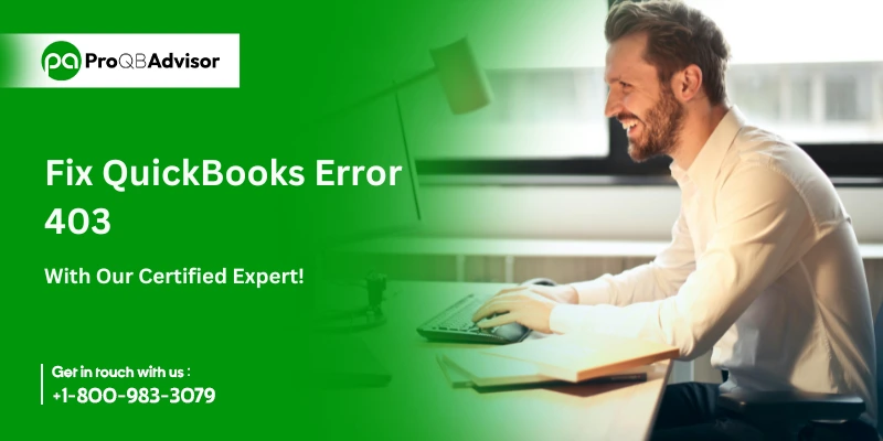 Fix QuickBooks Error 403