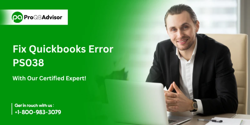 Fix Quickbooks Error PS038