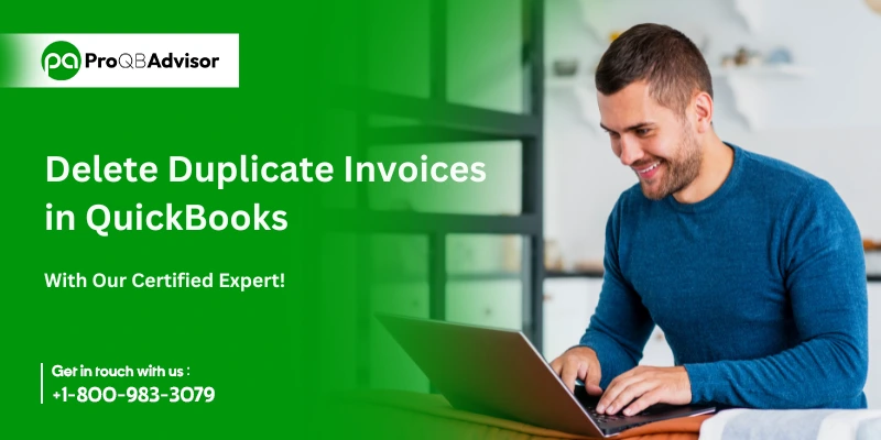 Delete Duplicate Invoices in QuickBooks