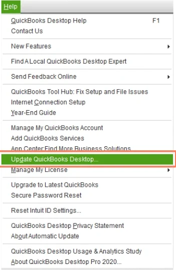 Update QuickBooks Desktop