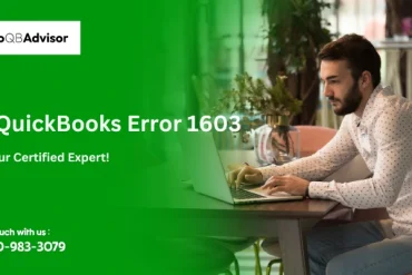 Fix QuickBooks Error 1603