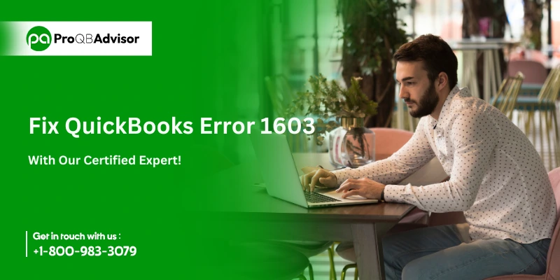 Fix QuickBooks Error 1603