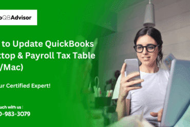 Update QuickBooks Desktop & Payroll Tax Table